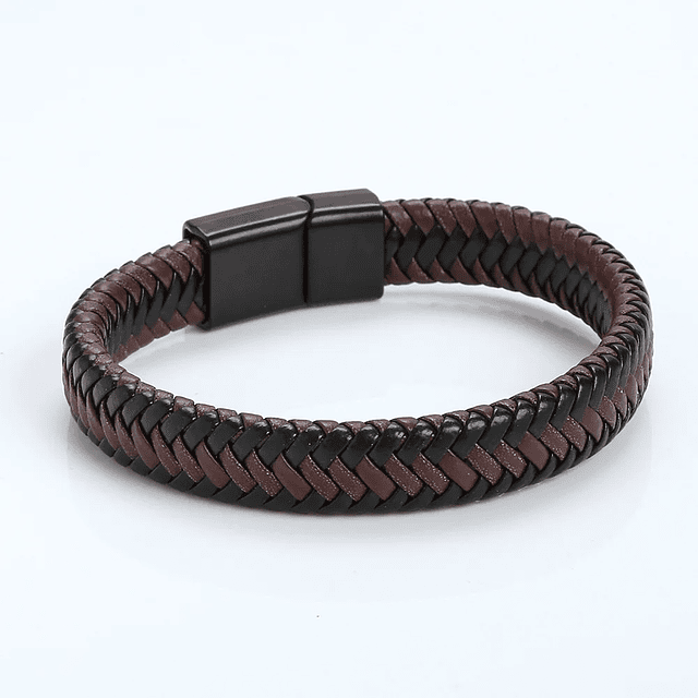 Punk Leather Braided Bracelet 6