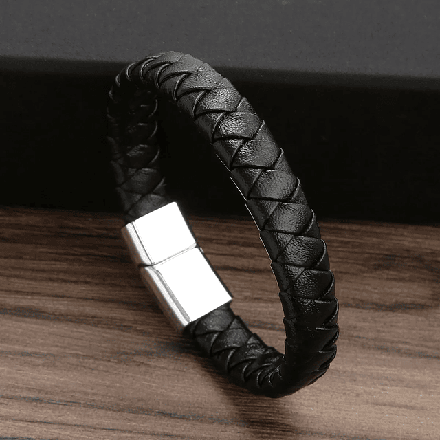 Punk Leather Braided Bracelet 10