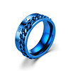 Anel de aço inoxidável anel de junta de metal anel de articulação anillos de hombre 7