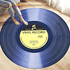 Vinyl Record Round Rug 17