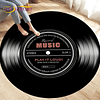 Vinyl Record Round Rug 23