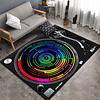 DJ voice machine music decorative carpet 3