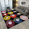 3D Music Tape Retro Pattern Carpet 13