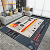 DJ Music Fabric Pattern Area Rug 17