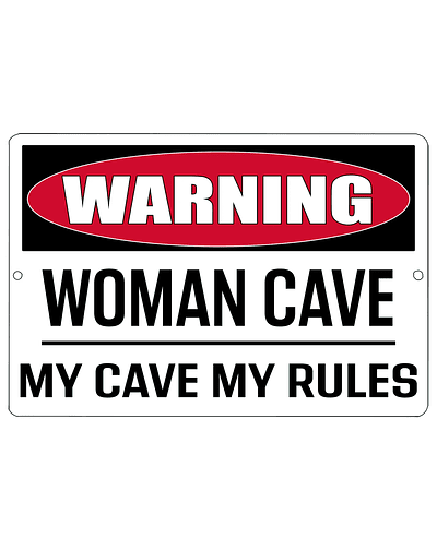 Metal Tin Sign for Man and Woman, Bar Decor, Cave, River, Tactical, Funny, for Bedroom