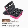 New Upgrade Large Capacity Cosmetic Bag Hot-selling Professinal Women's Travel Makeup Case 15