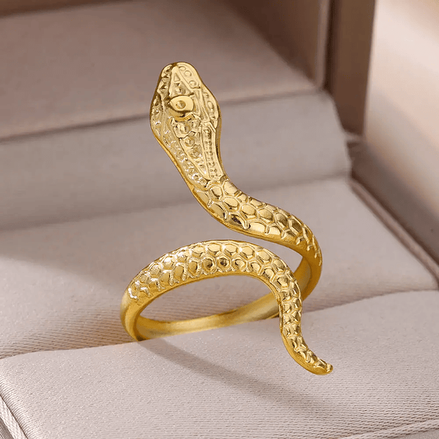 Stainless Steel Snake Rings 22