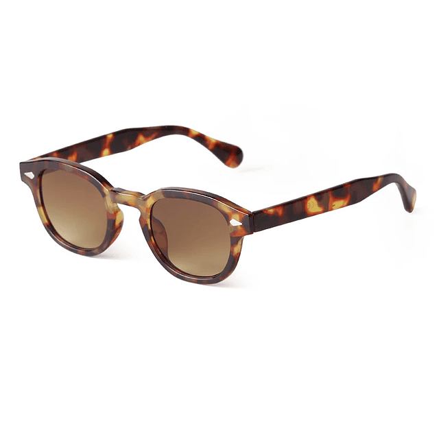 Vintage Tortoise Shell Round Sunglasses 10