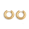 Fashion CZ Zircon Round Huggie Hoop Earrings 8