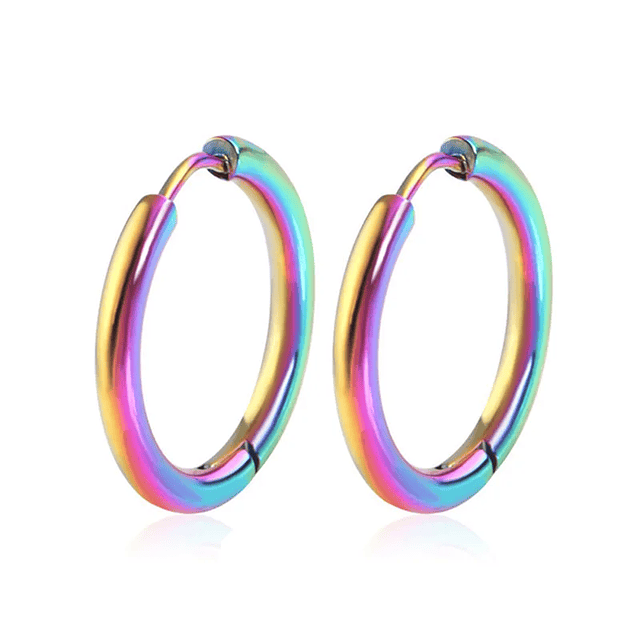 Stainless Steel Small Hoop Earring  12