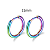 Stainless Steel Small Hoop Earrings  21