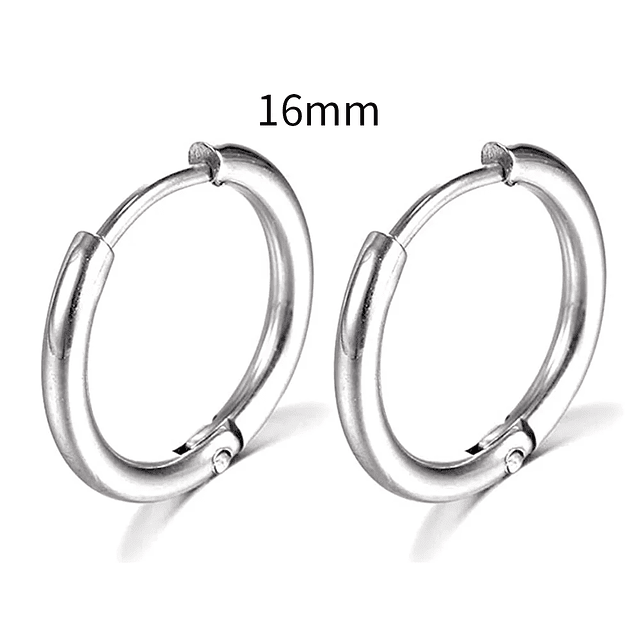 Stainless Steel Small Hoop Earrings  25