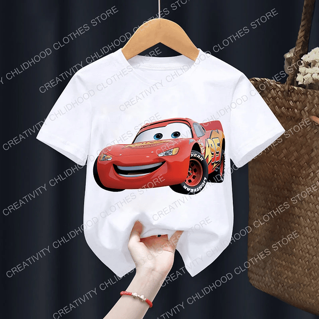 Disney-Infantil Disney Cars T-Shirt 6