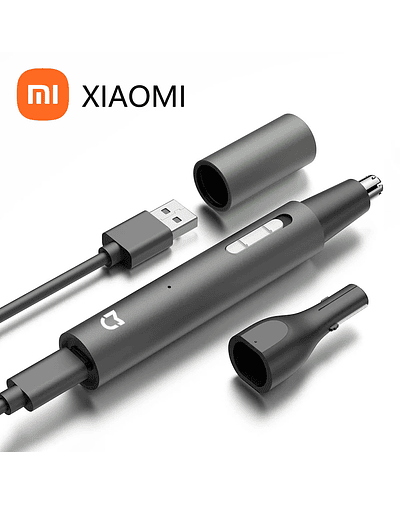 Xiaomi-Mijia Aparador de pêlos elétrico para homens, indolor, recarregável, costeletas, sobrancelhas, barba, aparador de cabelo, barbeador 3 em 1