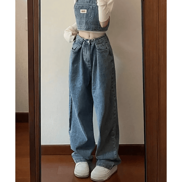 Women's Vintage Denim Pants 1