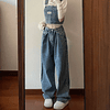 Women's Vintage Denim Pants 3