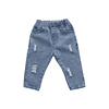 Jeans rasgado casual infantil 5