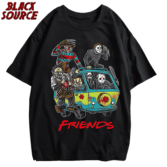 horror friends tee 7