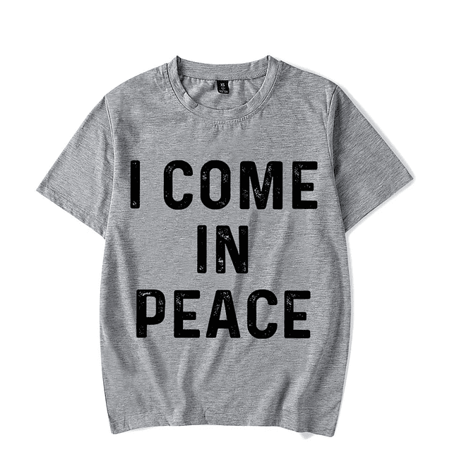 I come in peace - Couple Tee 14