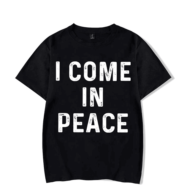 I come in peace - Couple Tee 31