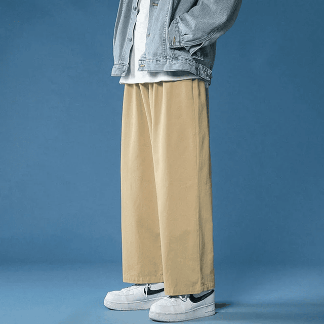 Hip-hop Loose Straight Pants 4