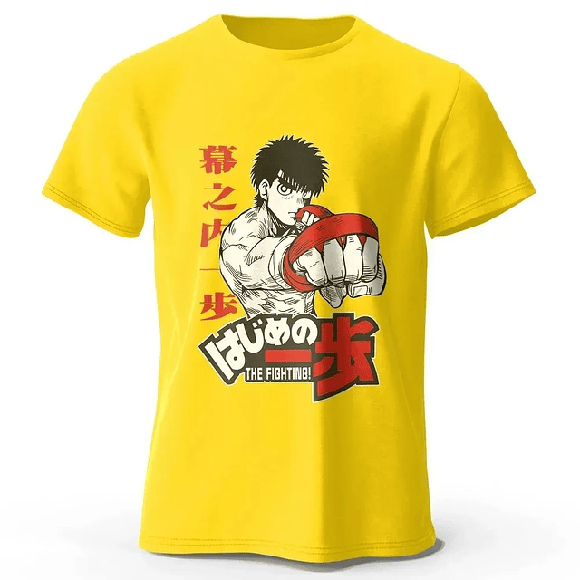 Hajime No Ippo Fanart Printed T-Shirt  7