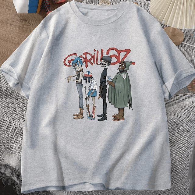 Music Band Gorillaz PUNK ROCK T Shirt  6