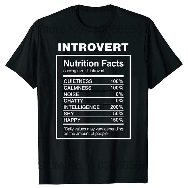 Introvert Logo T Shirt 12