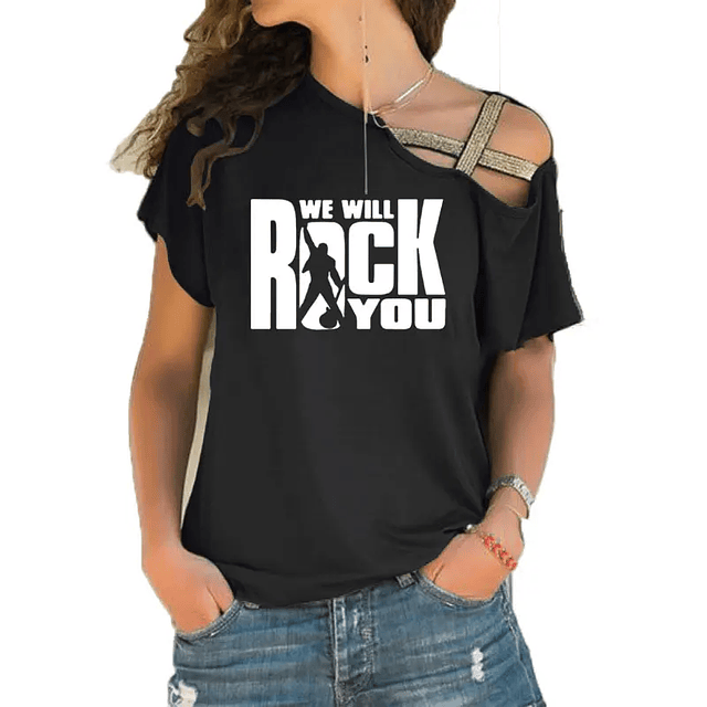 We Will Rock You Women T Shirt  1