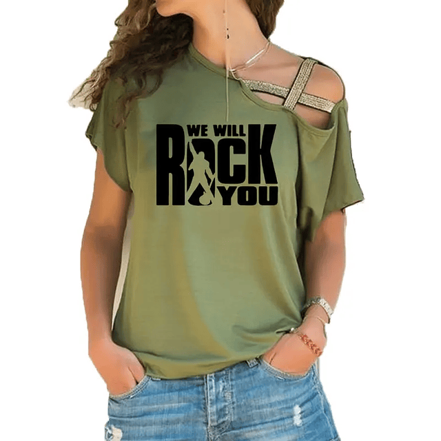 We Will Rock You Women T Shirt  17