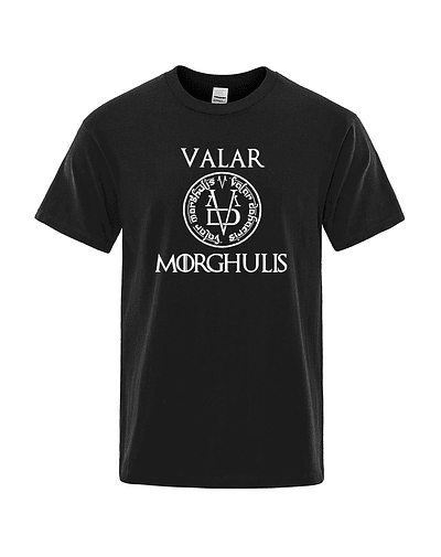  Valar Morghulis Print T-Shirt