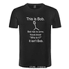 This Is Bob KNOCK KNOCK FUNNY JOKE Unisex T-shirt 1