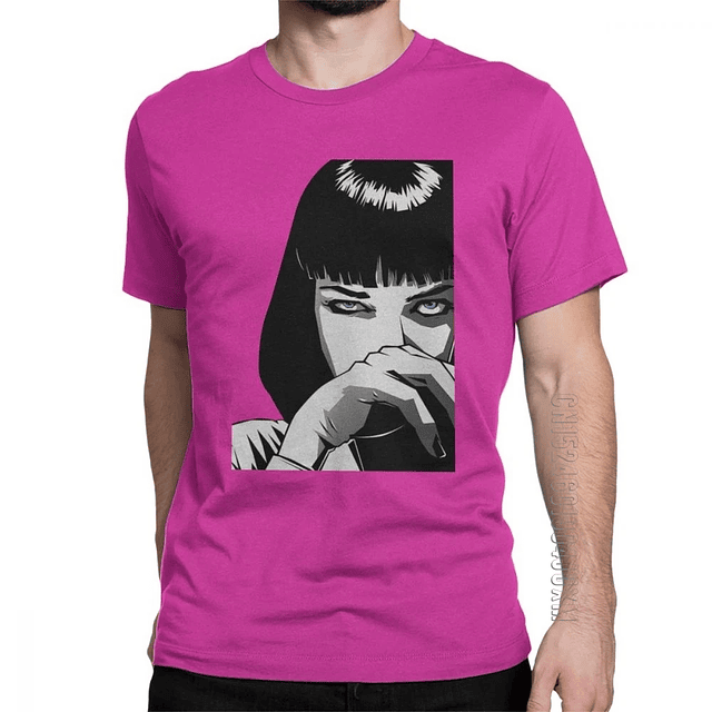 Pulp Fiction Wallace Basic T Shirt  8