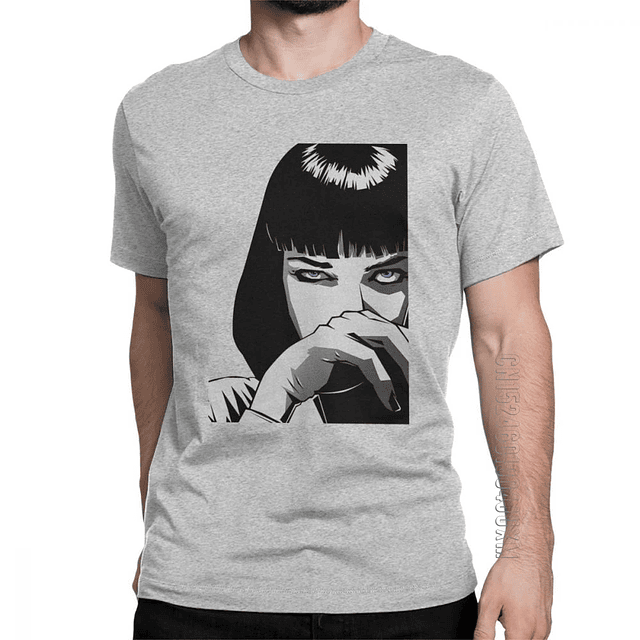 Pulp Fiction Wallace Basic T Shirt  22