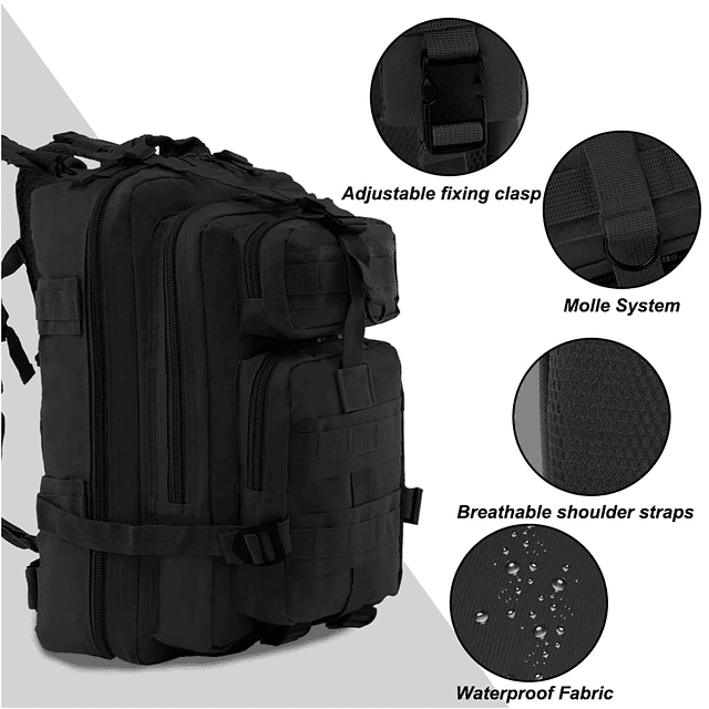 Tactical Backpack Large 3 Day Assault Pack  5