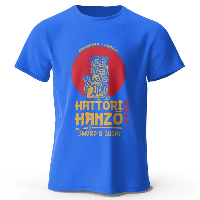 Hattori Hanzo Printed T-Shirt 14