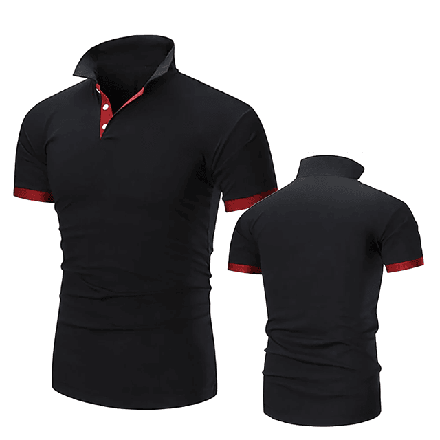 Short-sleeved Polo Shirt Breathable  12