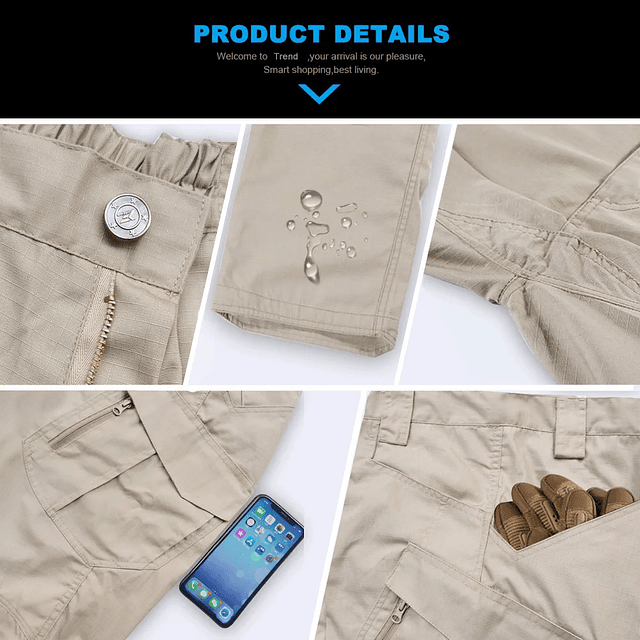  Tactical Pants Multiple Pocket 6