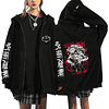 Zip Up Jacket Anime Jujutsu Kaisen Hoodie 8