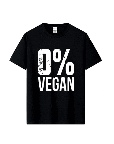 Zero Percent Vegan T-Shirt 