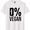 Zero Percent Vegan T-Shirt  2