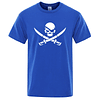 Pirateskull Print Funny Tshirts 7