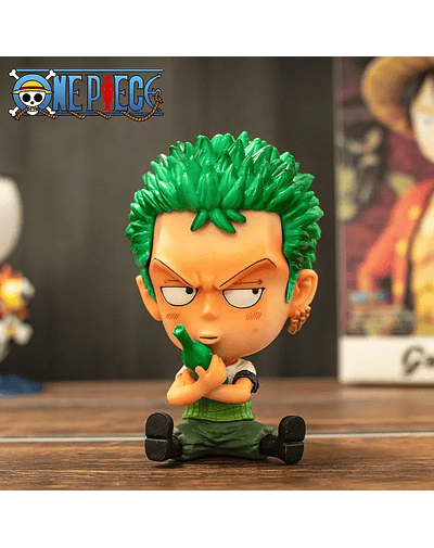 Anime Figure One Piece Monkey D Luffy Roronoa Zoro Kawaii