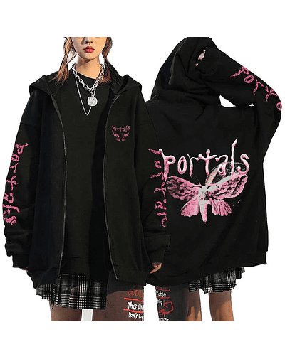 Melanie Martinez Portals Tour Zip Up Hoodie