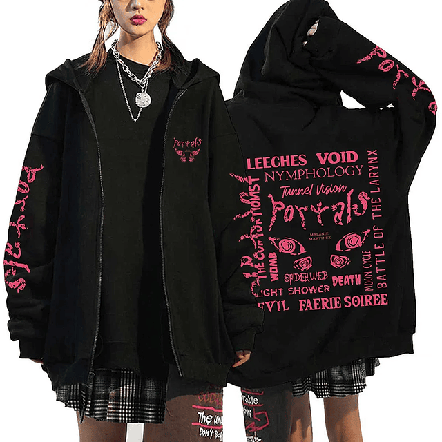 Melanie Martinez Portals Tour Zip Up Hoodie 2