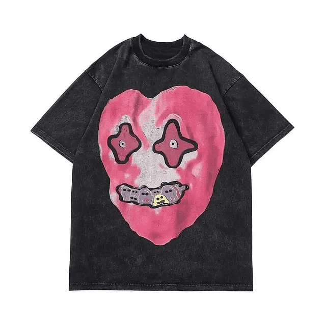 T-shirt Anime Gothic street wear 1