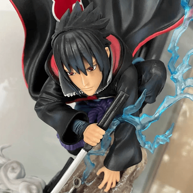 Sasuke Uchiha Figure Akatsuki Statue 43cm PVC 2