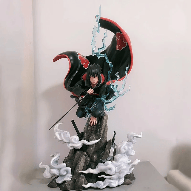 Sasuke Uchiha Figure Akatsuki Statue 43cm PVC 3