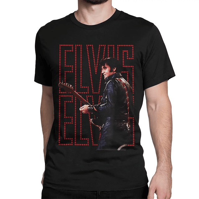 E-Elvis Presley Vintage Cotton Tee 2