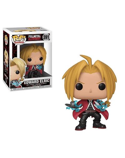 2022 Funko POP Anime Fullmetal Alchemist EDWARD ELRIC 391# Action Toy Figures Collection Vinyl Figure 10cm PVC Model Doll Toys